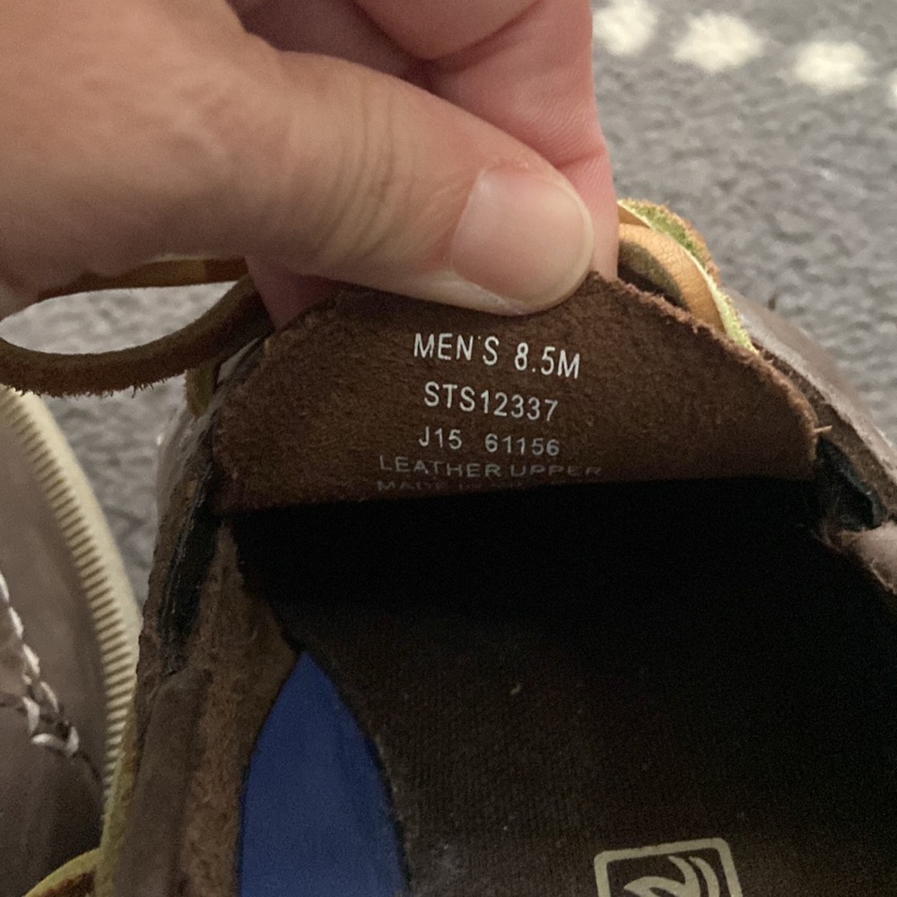 Sperry boat shoes - men’s 8.5 - Picture 5 of 6